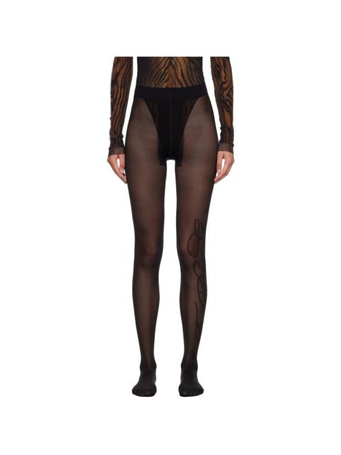 Black 'The Jean Paul Gaultier' Tights