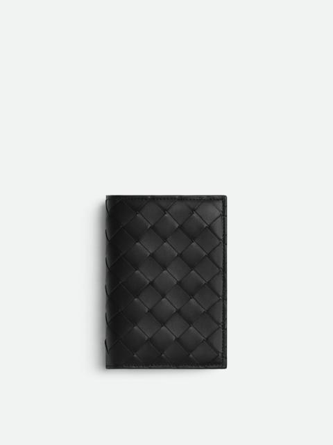 Intrecciato Medium Bi-Fold Wallet With L-Zip