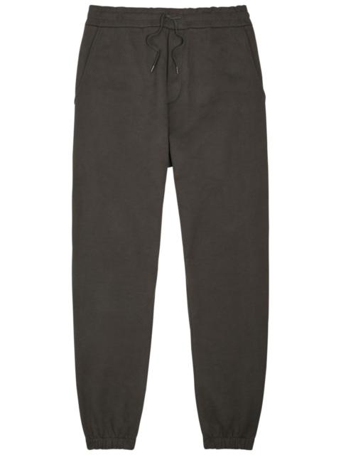 Saint Laurent Logo-embroidered Cotton Sweatpants