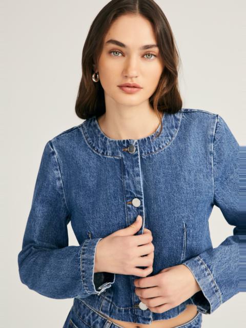 EZRA BUTTON FRONT JACKET