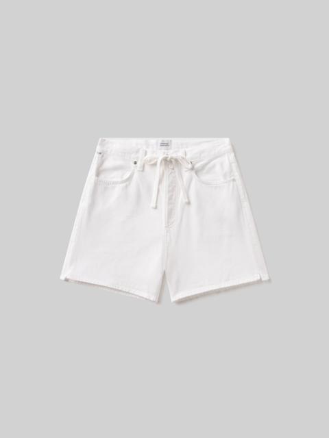 Brynn Drawstring Short
In Soft White