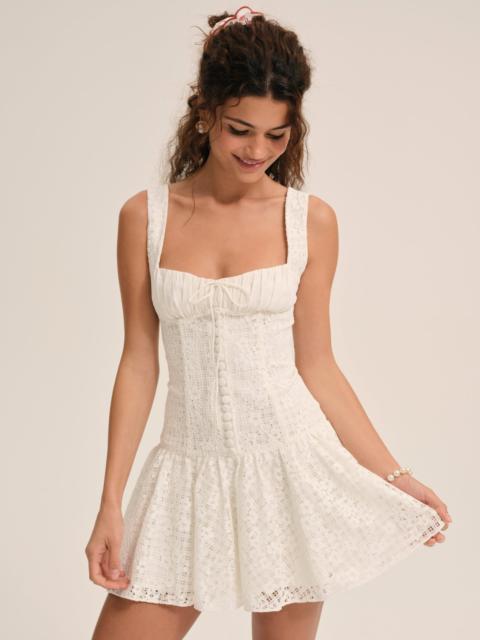 Daisy Lace Mini Dress