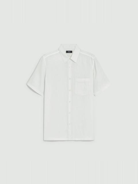 Irving Short-Sleeve Shirt in Relaxed Linen