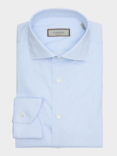 Men's Cotton Tonal Stripe Dress Shirt