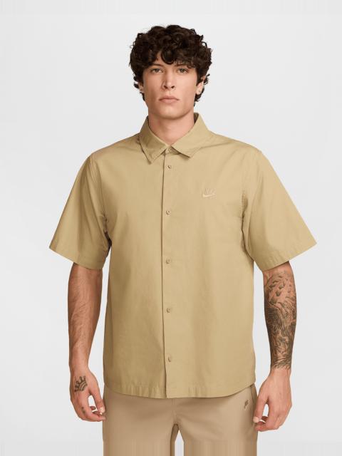 Nike Club Men's Short-Sleeve Button-Down Shirt