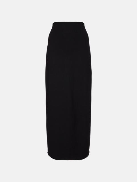 Rio high-rise maxi skirt