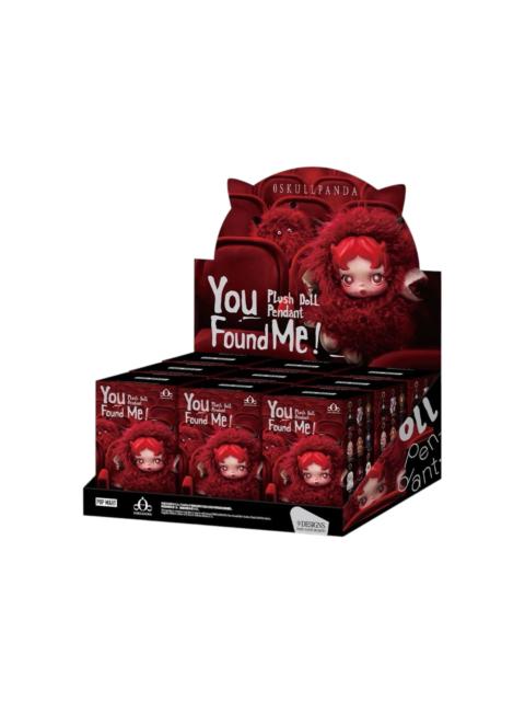 Pop Mart SKULLPANDA You Found Me! Series Plush Doll Pendant Sealed Case (9 Blind Boxes)
