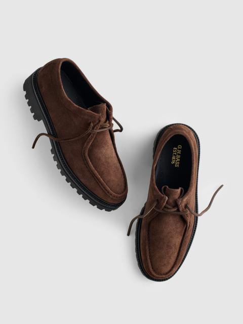 G.H.BASS Wallace Suede Moc