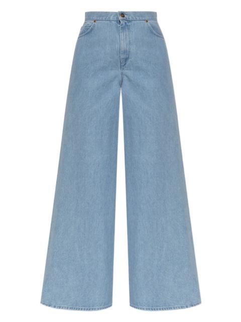 Wide leg jeans