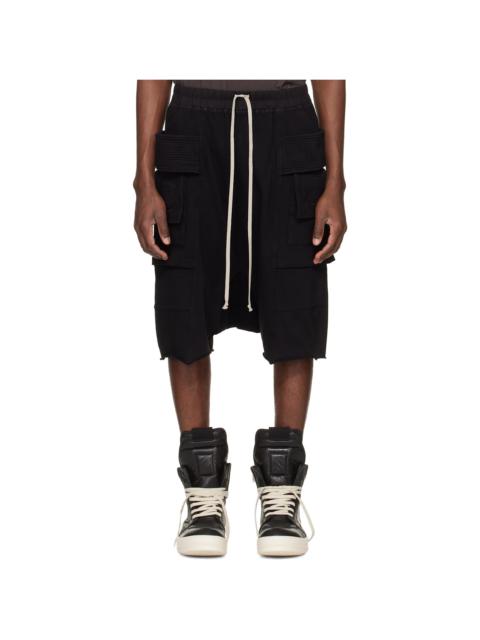 Black Temple Creatch Pods Cargo Shorts