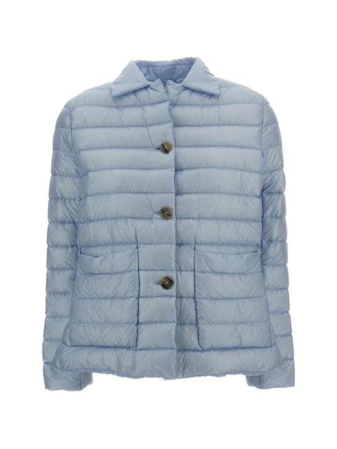 quilted buttoned jacket