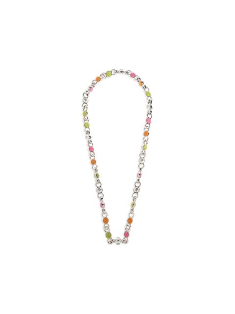 silver-tone chain necklace