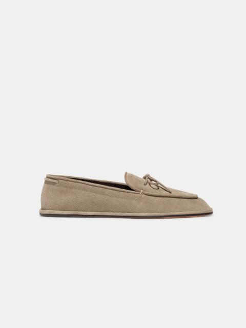 PARKER MOCCASIN IN TAN SUEDE
