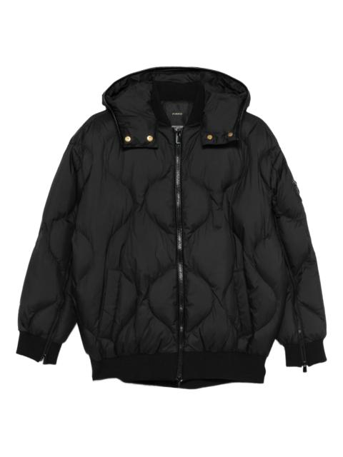 Pinko Quilted Hooded Jacket