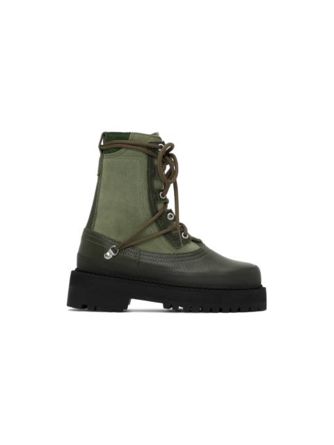 Green Lanier Boots