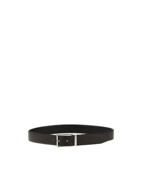 reversible leather belt