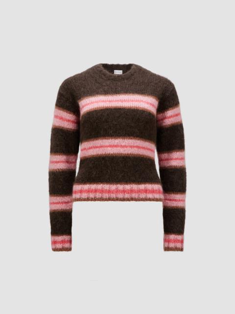 Striped Alpaca Blend Sweater