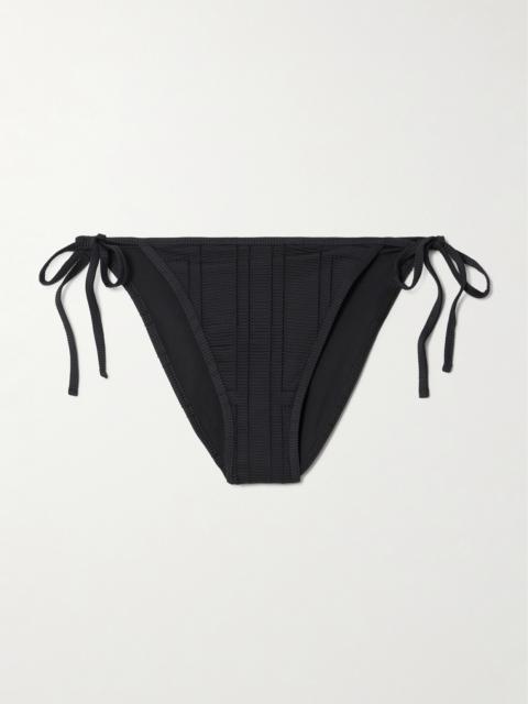 Pointelle-knit Stretch Recycled Bikini Briefs
