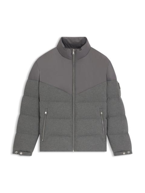 WATERPROOF JACKET IN BRUSHED FLANNEL