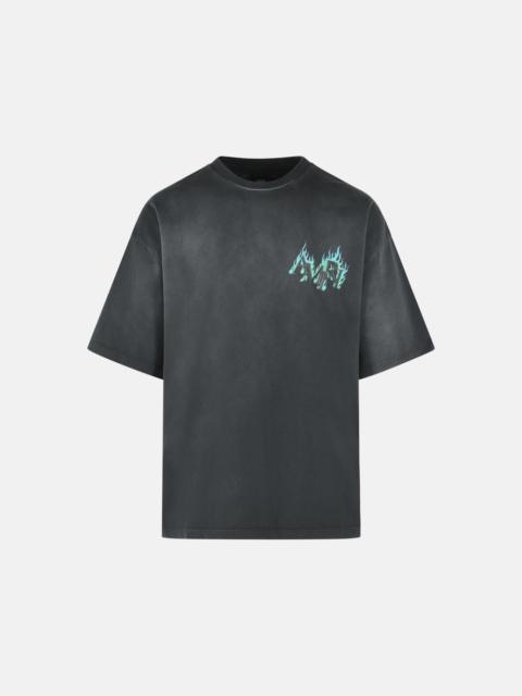 BLACK COTTON T-SHIRT