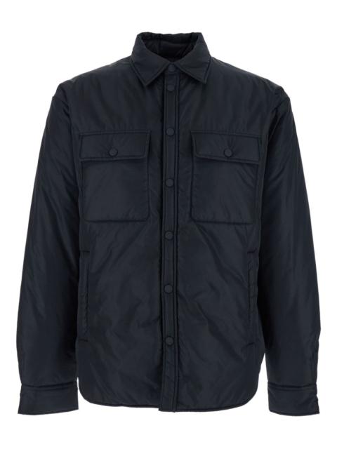 double-pocket padded shirt jacket