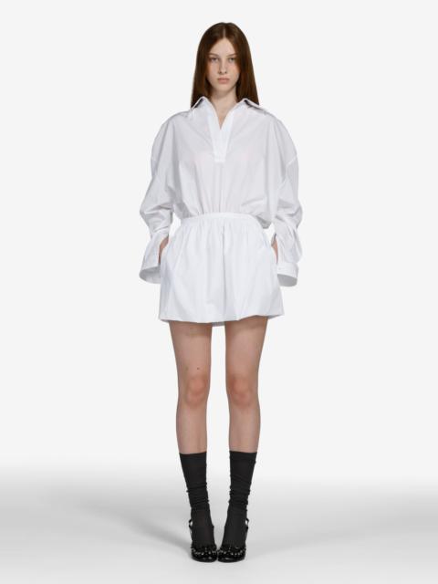 DRESS SHIRT WITH ELASTIC WAIST