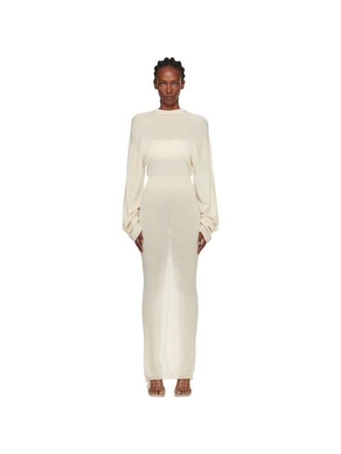Off-White Concordians Hooded Maxi Dress
