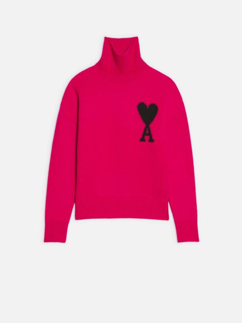 Ami de Coeur roll-neck jumper