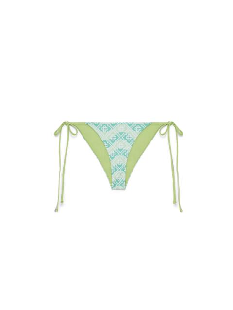 Wavy Monogram Bikini Bottom
