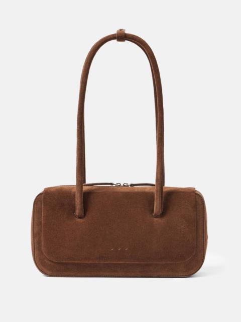 Lagune Mini suede shoulder bag