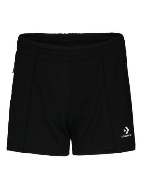 (WMNS) Converse Star Chevron Track Short 'Black' 10007468-A01