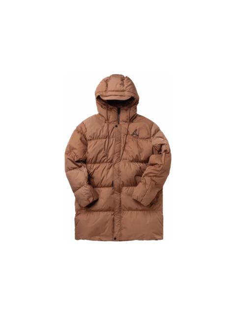 Jordan Essentials Statement Down Parka Jacket Brown
