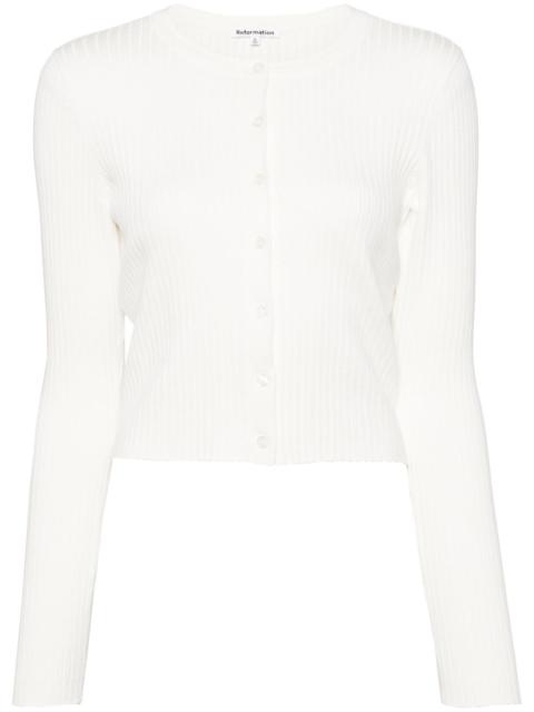 Joanne organic cotton blend cardigan