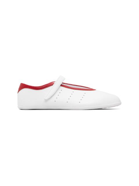 White Stan Smith Lo Pro Ballerina Flats