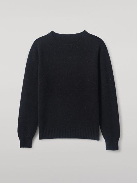 Tiree Blue Donegal Cashmere Jumper