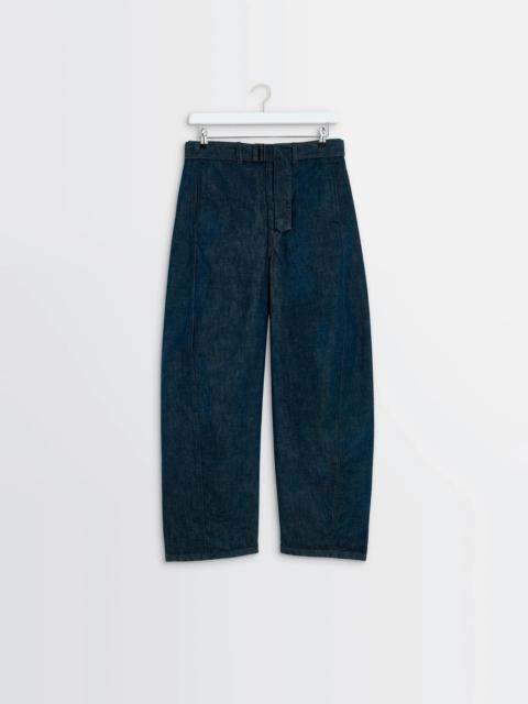 TWISTED BELTED PANTS