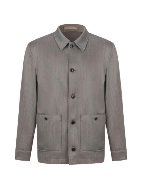 button pocket jacket