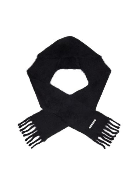 Black Hooded Scarf