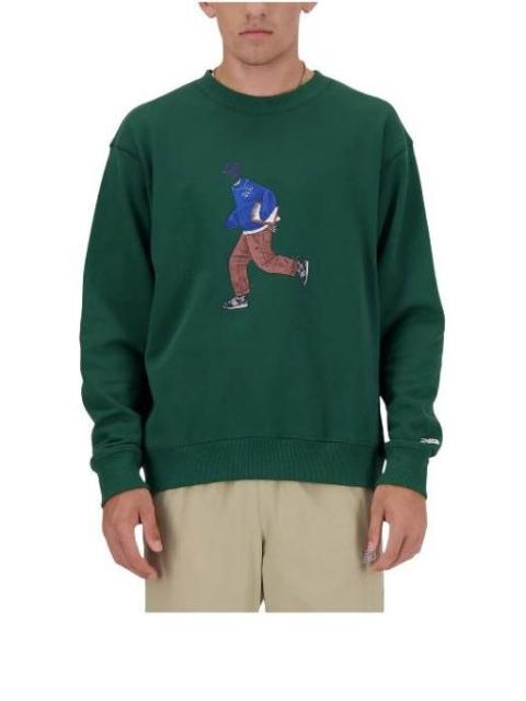 New Balance Athletics Sport Style Relaxed Crew 'Green' MT41538-NWG