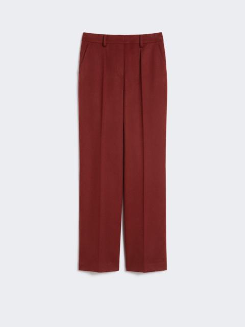 CARBONE Menswear-style camel trousers