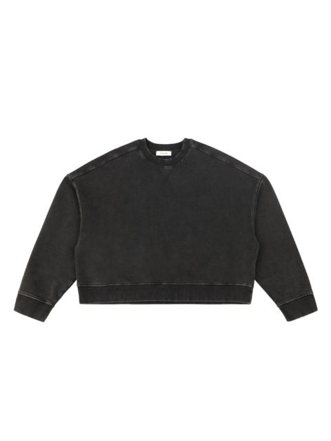 BOX CREW WASHED BLACK