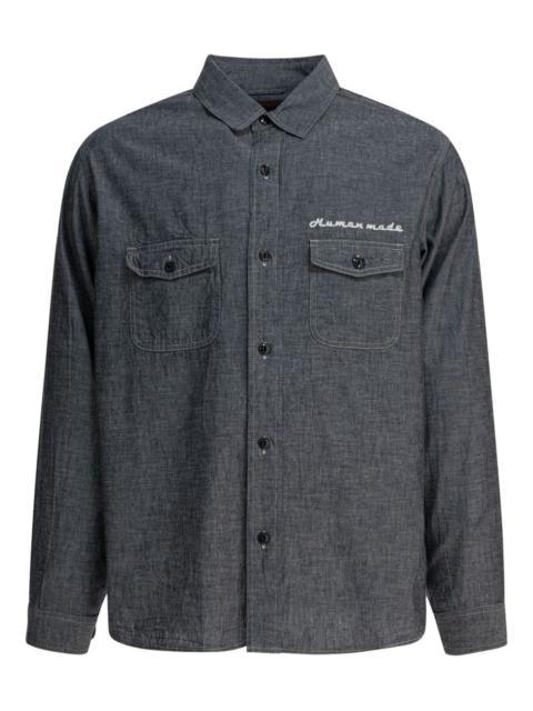 Chambray buttoned shirt