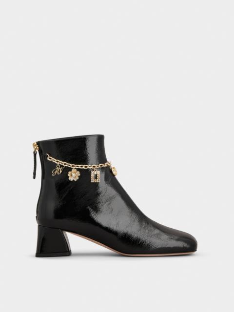 Très Vivier Booties in patent leather