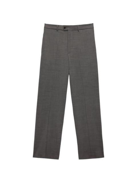 button tailored trousers