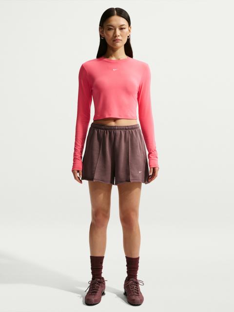 Nike Sportswear Chill Terry Women's Mid-Rise French Terry Shorts