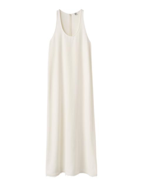 Sablé Maxi Dress white