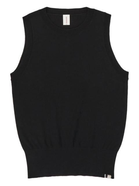 Nº 412 sleeveless knit top