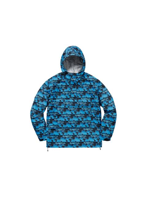 Supreme World Famous Taped Seam Hooded Pullover Pullover Blue