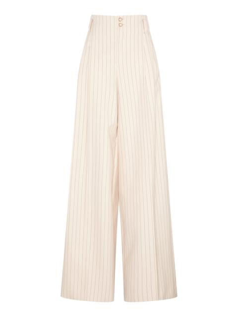 Hypnotic Pinstripe Wool Pant stripe