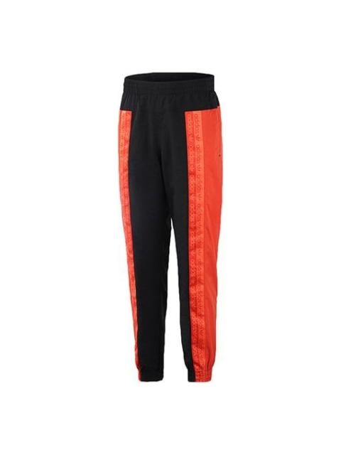 adidas originals Splicing Casual Bundle Feet Sports Pants Black FM2283